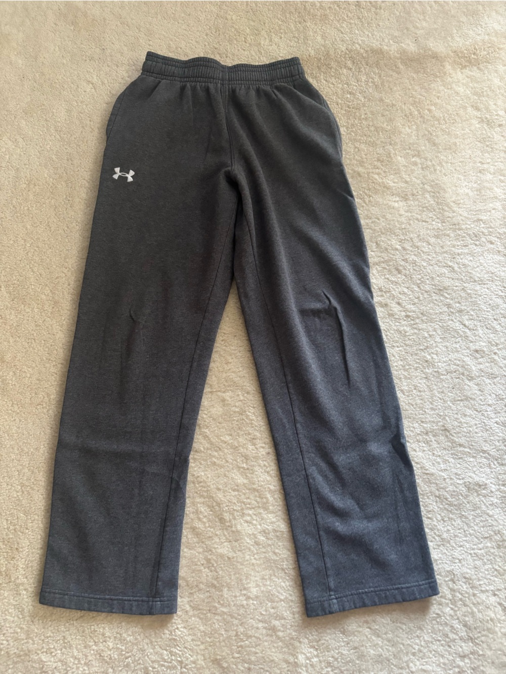 Under Armour Mens Small Charcoal Gray Sweatpants